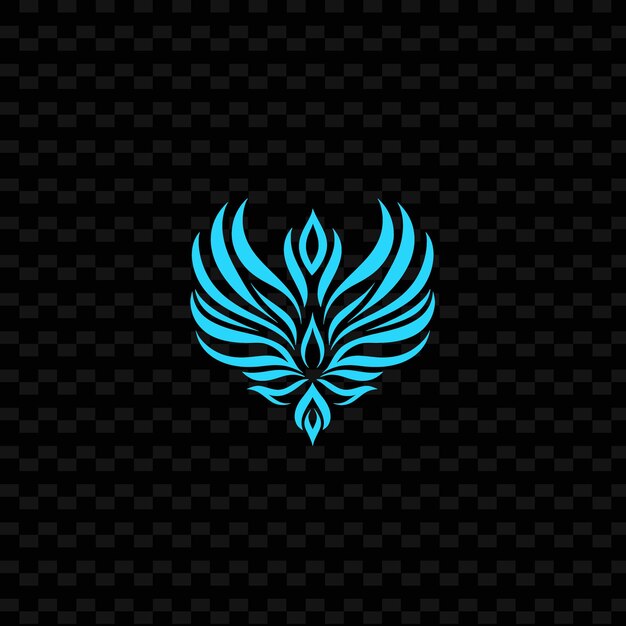 El logotipo de la semilla de mostaza con diseño intrincado y las colecciones de diseño vectorial de hierbas de Phoenix G Nature