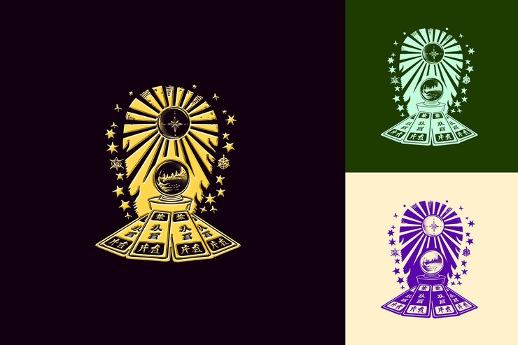 PSD el logotipo para el sol y el sol