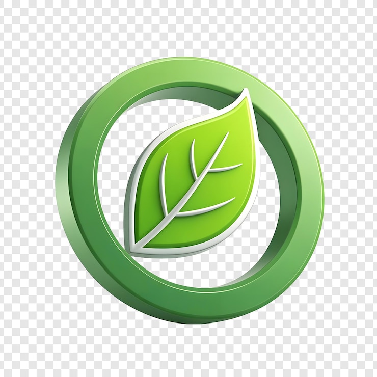 PSD logotipo verde sobre um fundo transparente