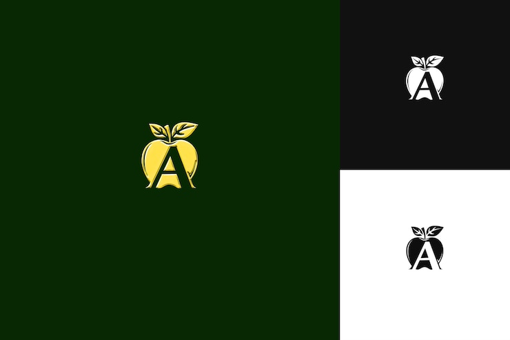 PSD un logotipo con vibración real letra marca diseño de estilo de logotipo ilustración diseños vectoriales de logotipo