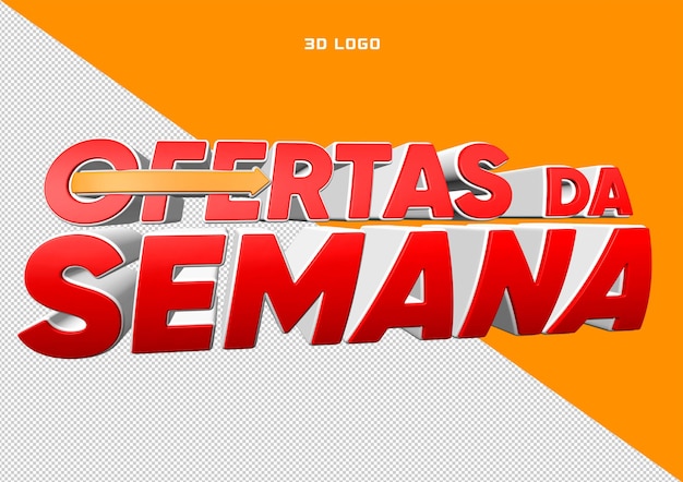 PSD los logotipos en 3d