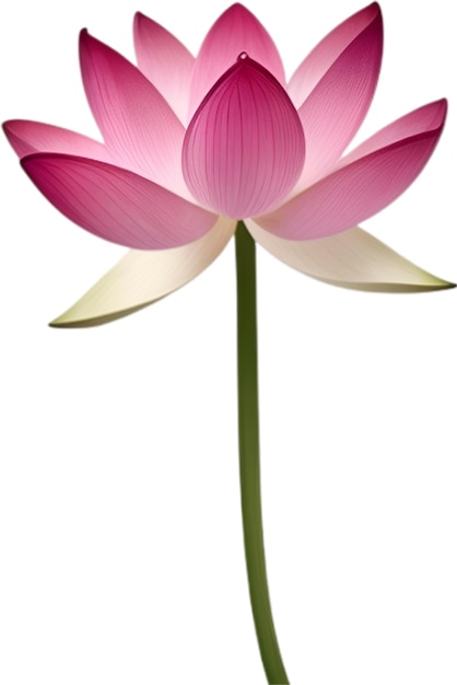 PSD lotus-clipart ein süßes lotusblumen-symbol