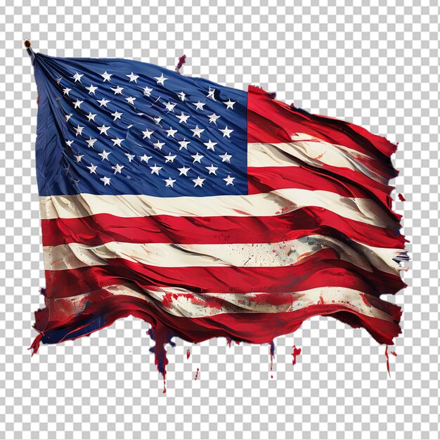 Love USA-Design mit amerikanischer Flagge US-patriotisches Logo Aufkleber oder Abzeichen