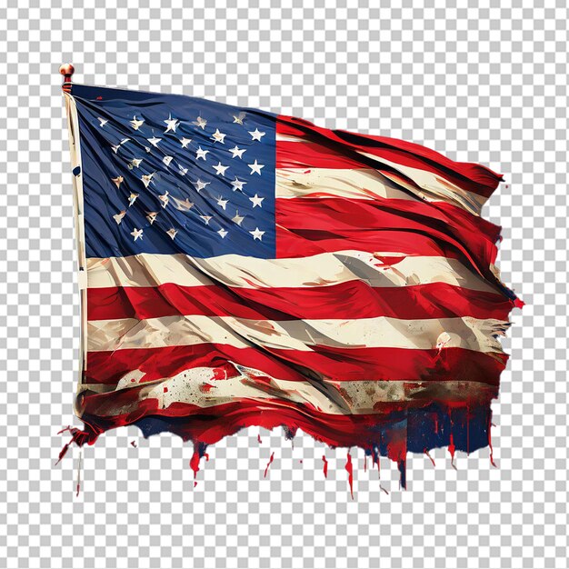 Love USA-Design mit amerikanischer Flagge US-patriotisches Logo Aufkleber oder Abzeichen