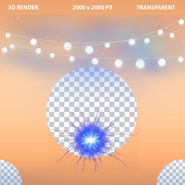 Luces y bombillas brillantes Efectos PNG Fondo transparente superposiciones aisladas