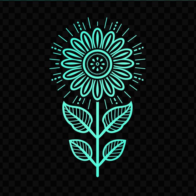 El lúdico logotipo de zinnia con ruedas decorativas y sunshine d creative psd diseño vectorial tatuaje cnc
