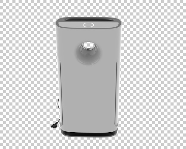 Luftreiniger isoliert auf dem Hintergrund 3D-Rendering-Illustration