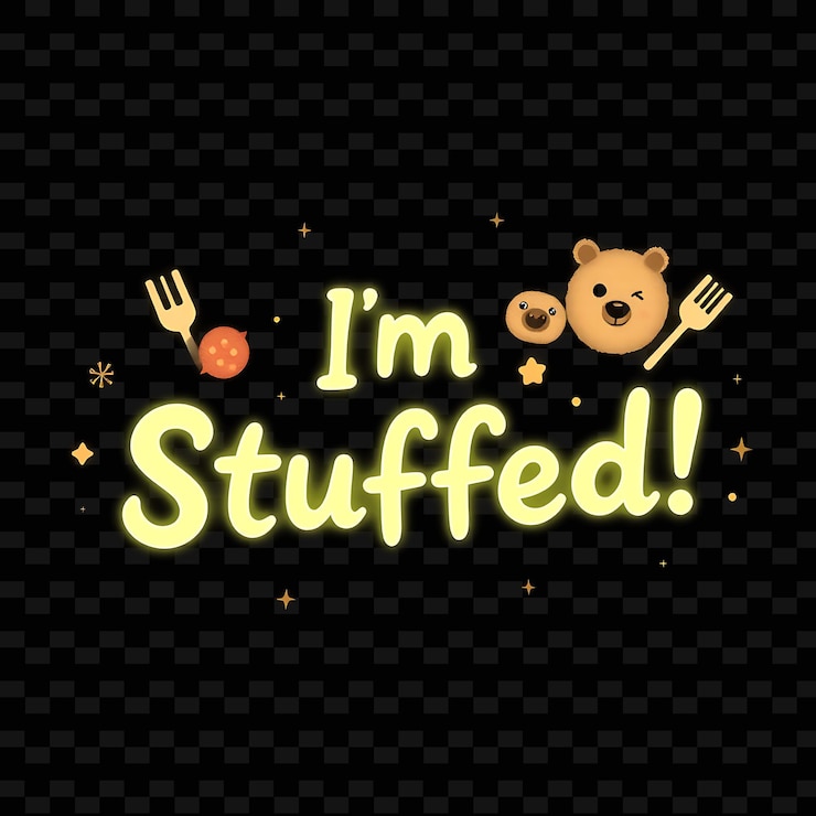 PSD luminous im stuffed text radiates in soft beige and brown with glow neon yummy typography designi (texto recheado luminoso em beige e castanho suave com brilho de néon)
