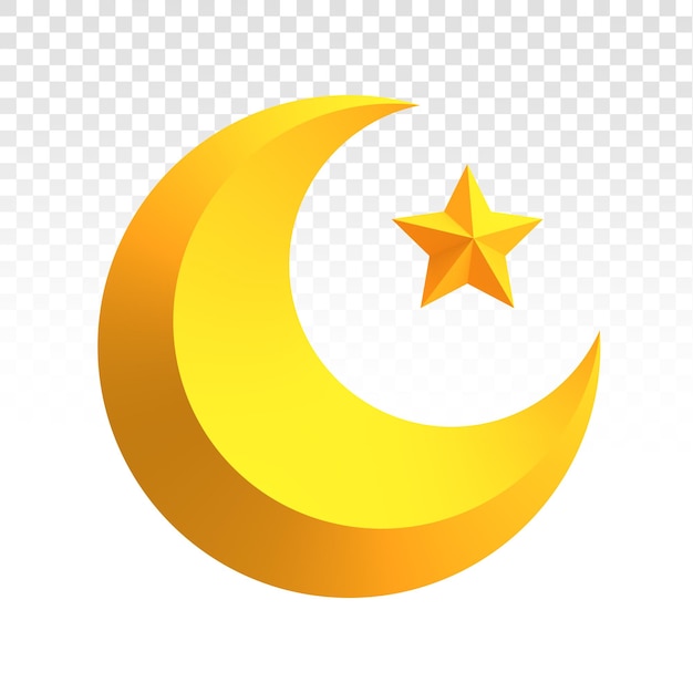 La lune et l'étoile