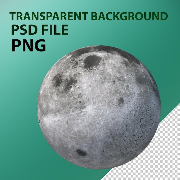 PSD lune png