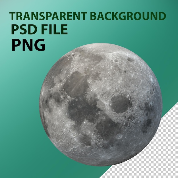 PSD lune png