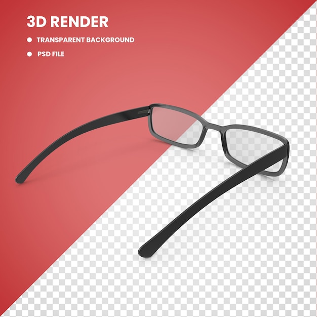 Lunettes 3D 03 Fond Transparent