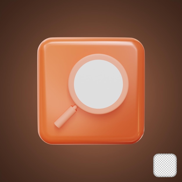 Lupensymbole für mobile UX-UI-Apps