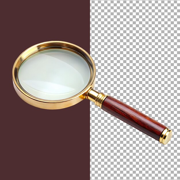 Lúpula aislada sobre un fondo marrón y transparente