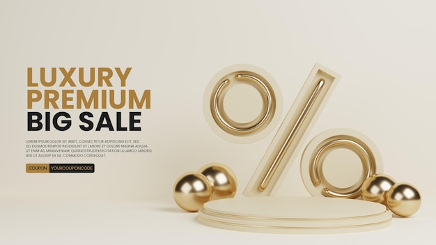 LUXE MINIMALIS PREMIUM AVEC ICNE POURCENTAGE
