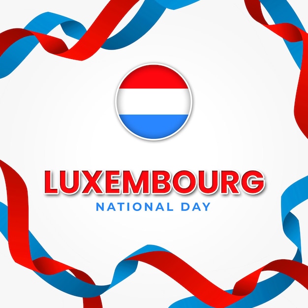 PSD luxemburgischer nationalfeiertag, 23. juni, social-media-banner-vorlage, dateiformat, psd, editierbar