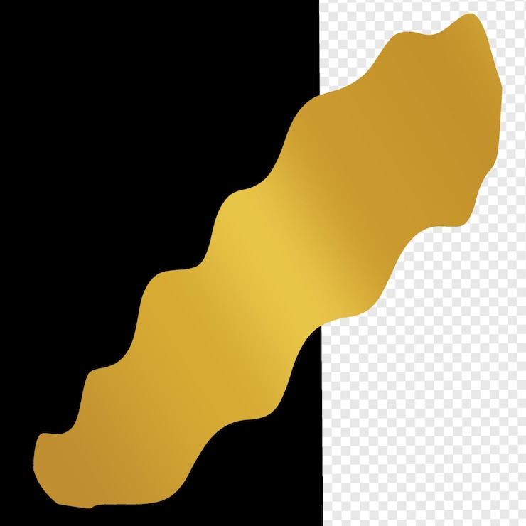 PSD luxury-band-textbox leere goldene elemente goldene band-elemente design-schablone durchsichtig
