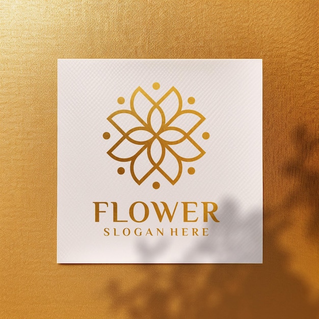 Luxury Gold Logo Mockup