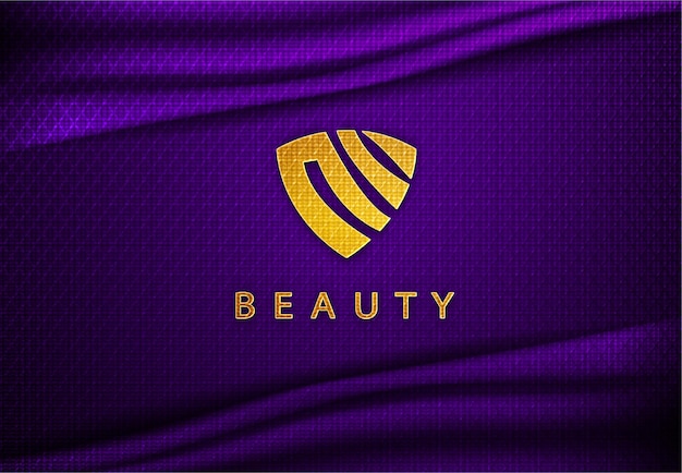 Luxus-beauty-logo-gold-stoff-mockup