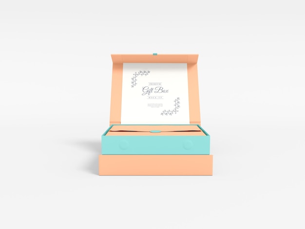 Luxus-geschenkbox-branding-mockup