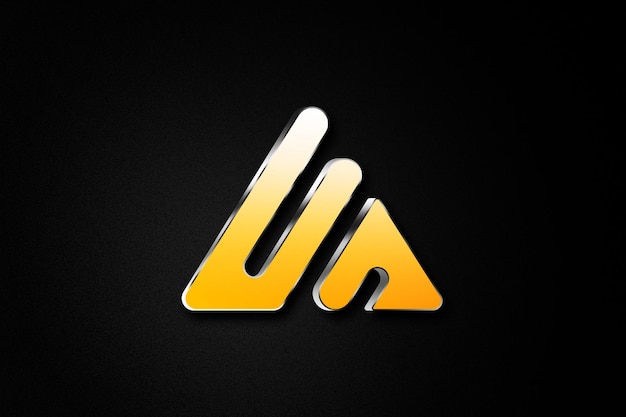 Luxus-Gold-Logo-Mockup