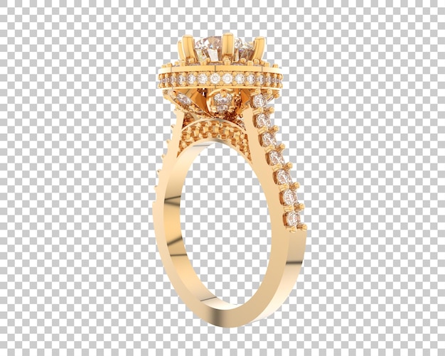Luxus-Halo-Diamantenring
