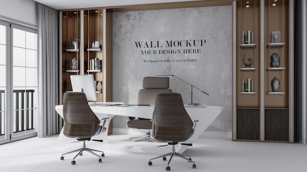Luxus Manager Zimmer Modell Wand
