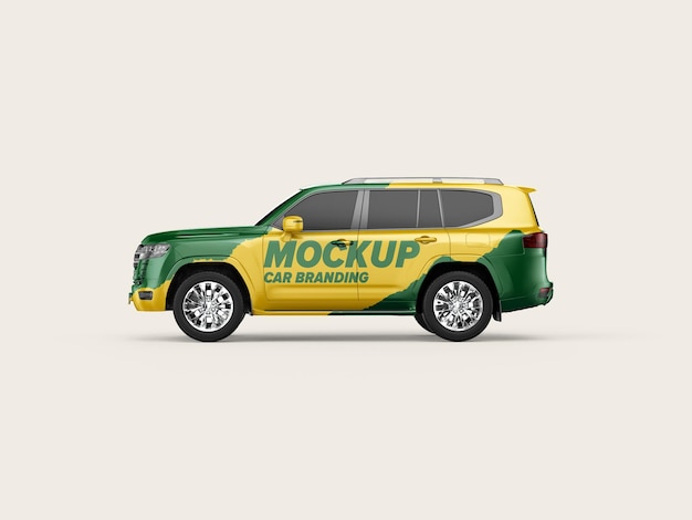 Luxus-suv-seitenansicht-mockup-vorlage