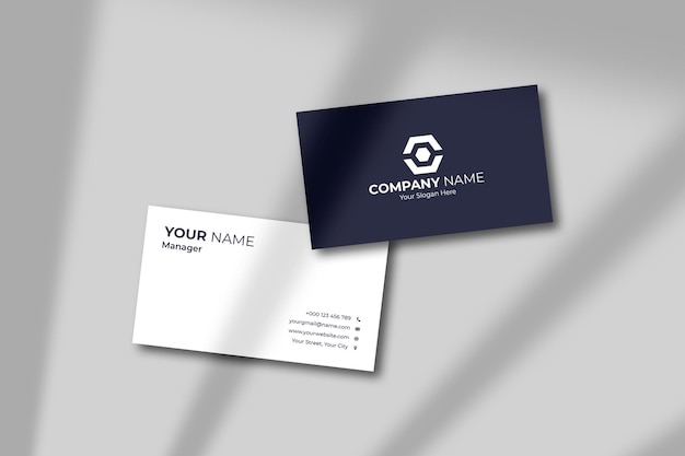 Luxus-Visitenkarten-Mockup-PSD