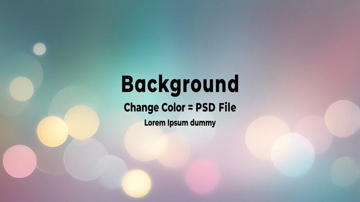 PSD luz abstrata psd bokeh borrado azul para fundo para design de fundo de sobreposição