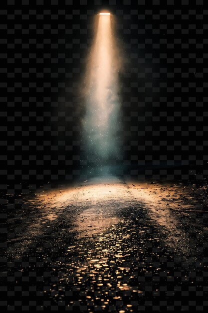 Luz de sendero con brillo constante Radiante fresco que mejora el diseño del efecto de luz de neón Guidan PNG