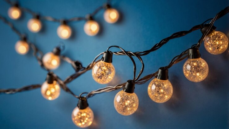 PSD luzes de corda para a temporada de natal