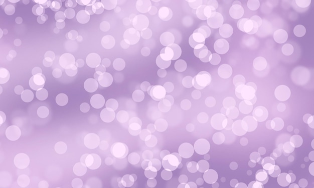 Luzes desfocadas em fundo roxo