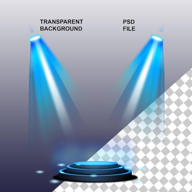 Luzes e lâmpadas png em fundo transparente isolado