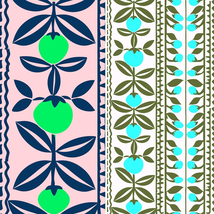 PSD m9 tamarinde mit pod-silhouette und ethnischem design mit tribal p unique tropical fruit pattern vector