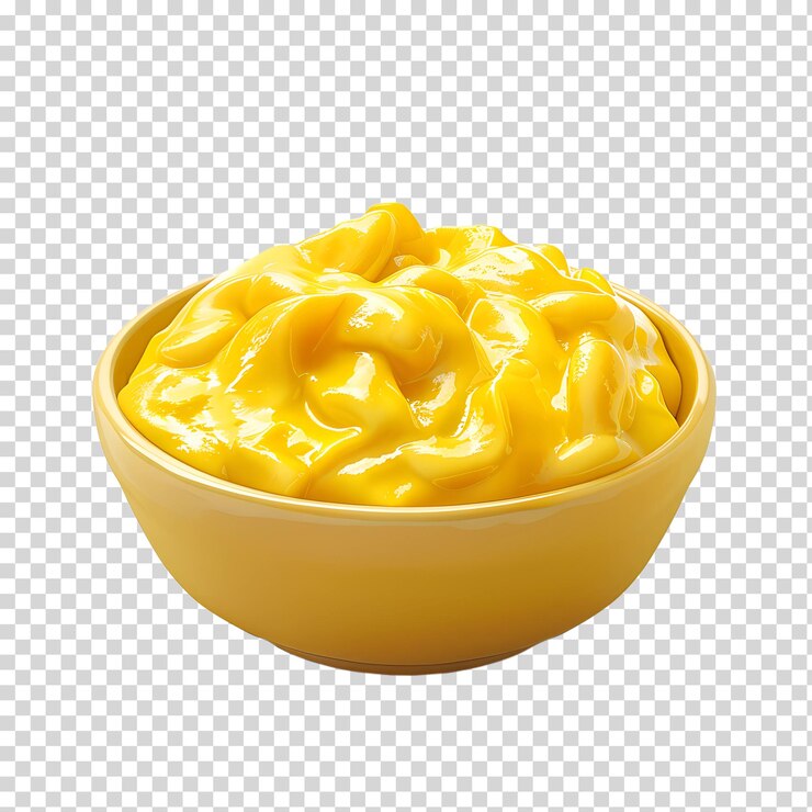PSD mac y queso aislados en un fondo transparente