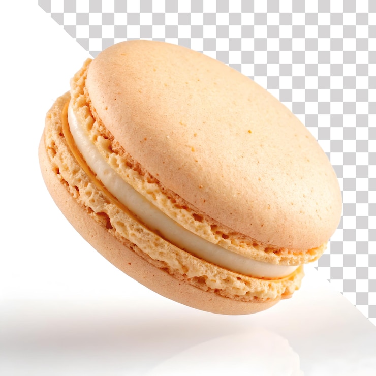 PSD macaron png con fondo transparente imagen de macaron aislada para diseño de panaderías y postres