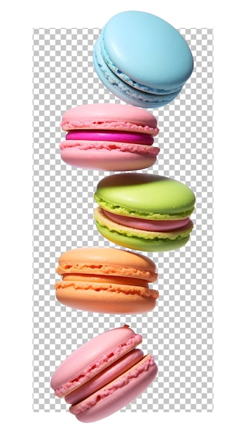 PSD macaron psd arrière-plan transparent