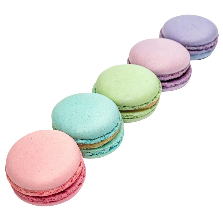 PSD macarrones de colores pastel