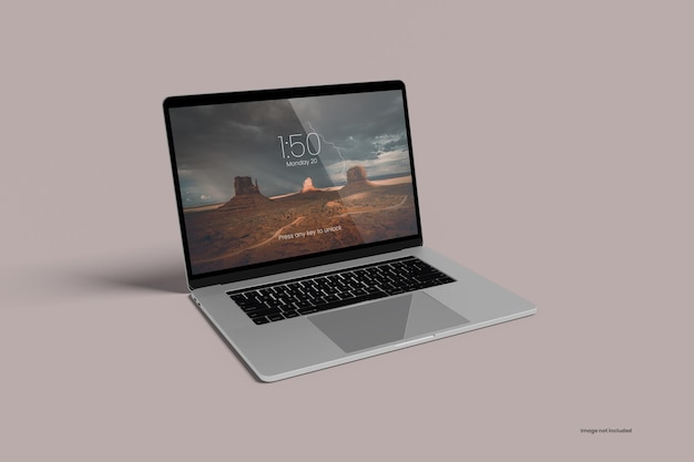 Macbook pro mockup