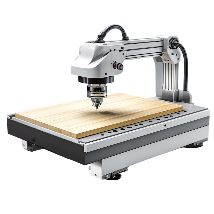 PSD macchina cnc per il routing in legno