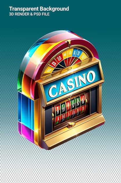 Une Machine De Casino Avec Le Mot Casino Dessus