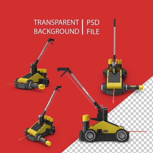 PSD machine de décapage des lignes de signalisation png