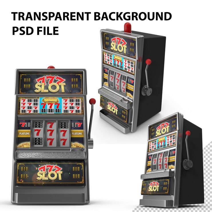 PSD machine à sous png