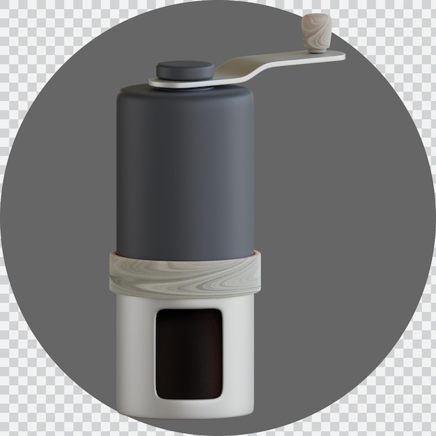 macinacaffè manuale 3d