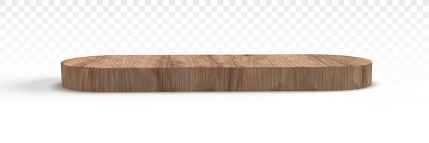 Madera para el podio 3d