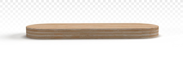 Madera para el podio 3d