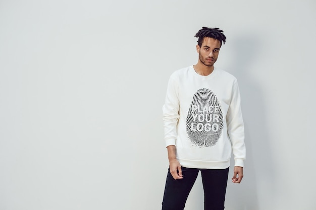 Männer Sweatshirt Mockup