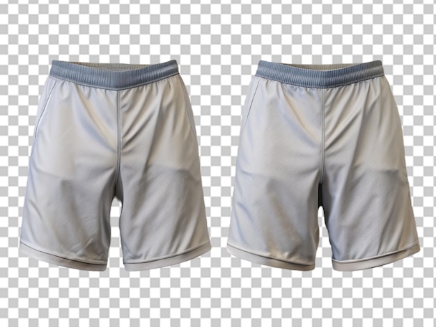 PSD männer-weiß-shorts