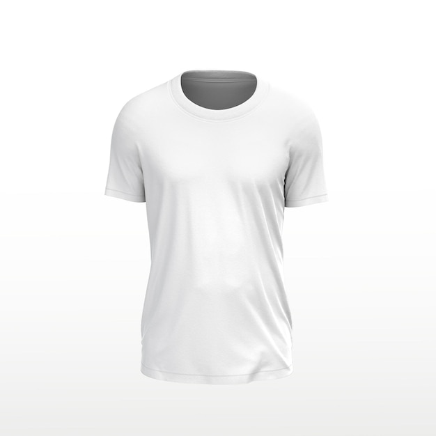 männliches weißes t-shirt-modell
